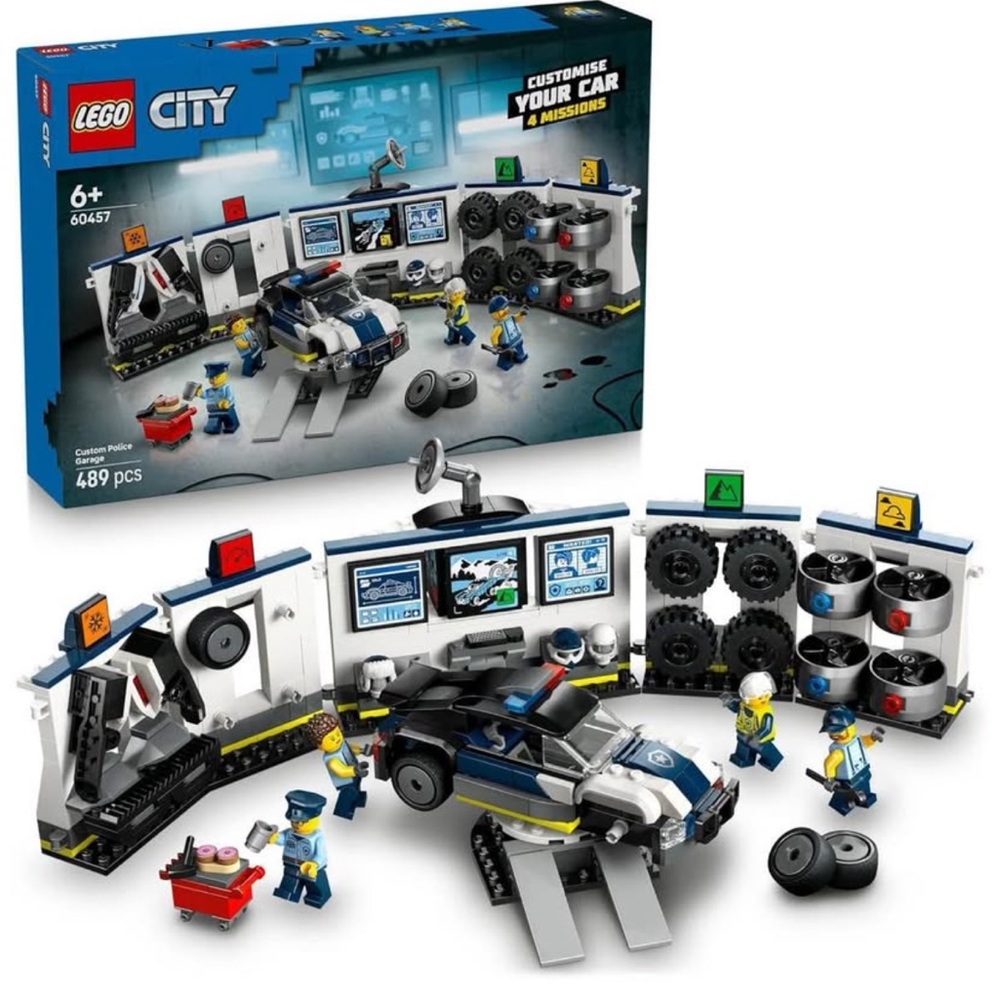LEGO City Custom Car Garage Set (NIB)